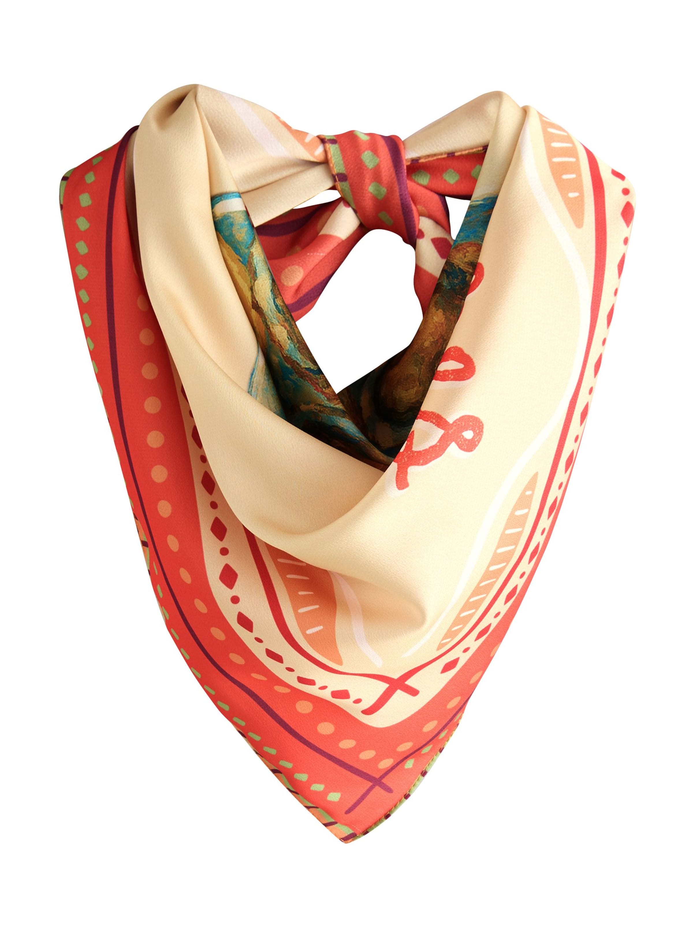 Next Halsduk i röd: framsida