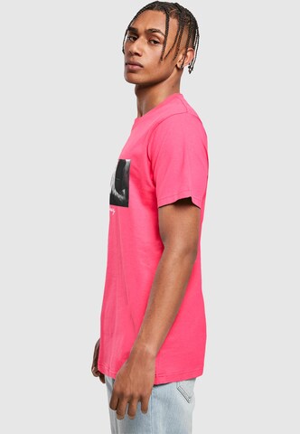 Mister Tee Shirt 'Pray' in Pink