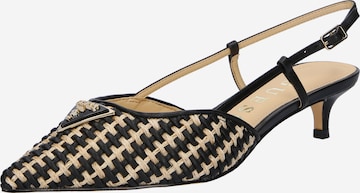 GUESS Γόβες slingback 'Jessonly' σε μαύρο: μπροστά