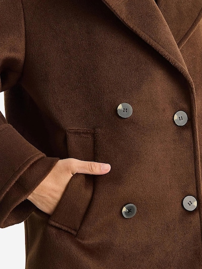 Bianco Lucci Between-Seasons Coat in Mocha, Item view