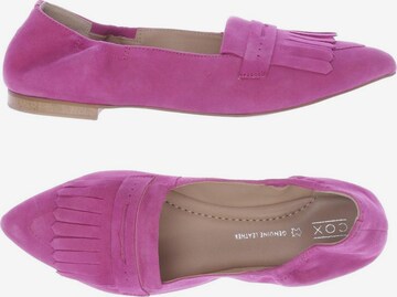 COX Flats & Loafers in 37 in Pink: front