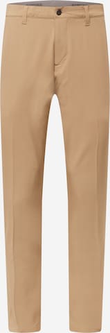 Pantalon de sport ADIDAS GOLF en marron : devant