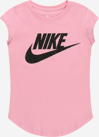 Nike Sportswear T-Shirt en rose / noir, Vue avec produit
