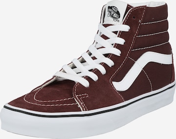 VANS Sneakers hoog 'SK8-HI' in Bruin: voorkant