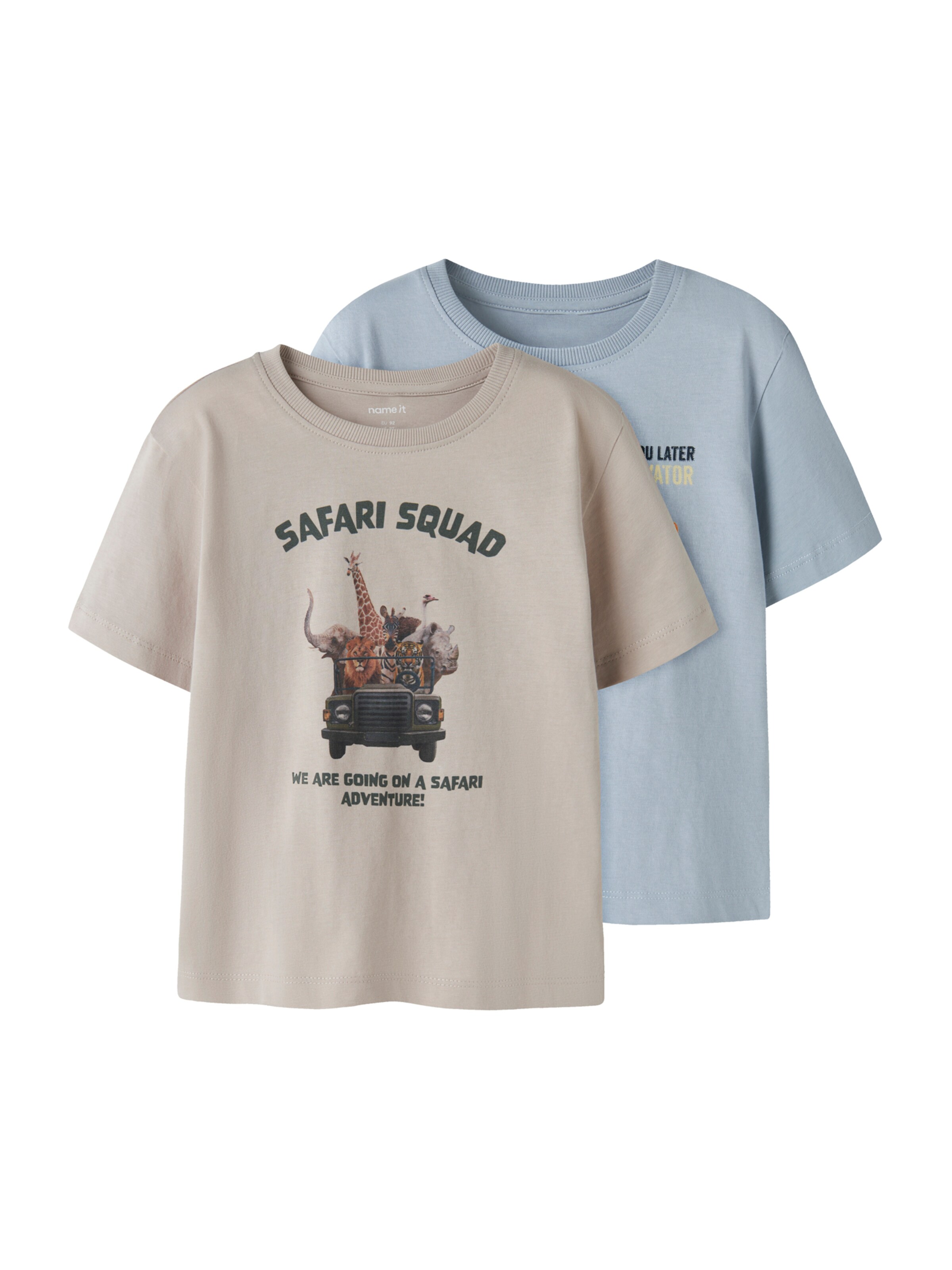 mėlyna NAME IT Marškinėliai 'NMMVOTO': priekis