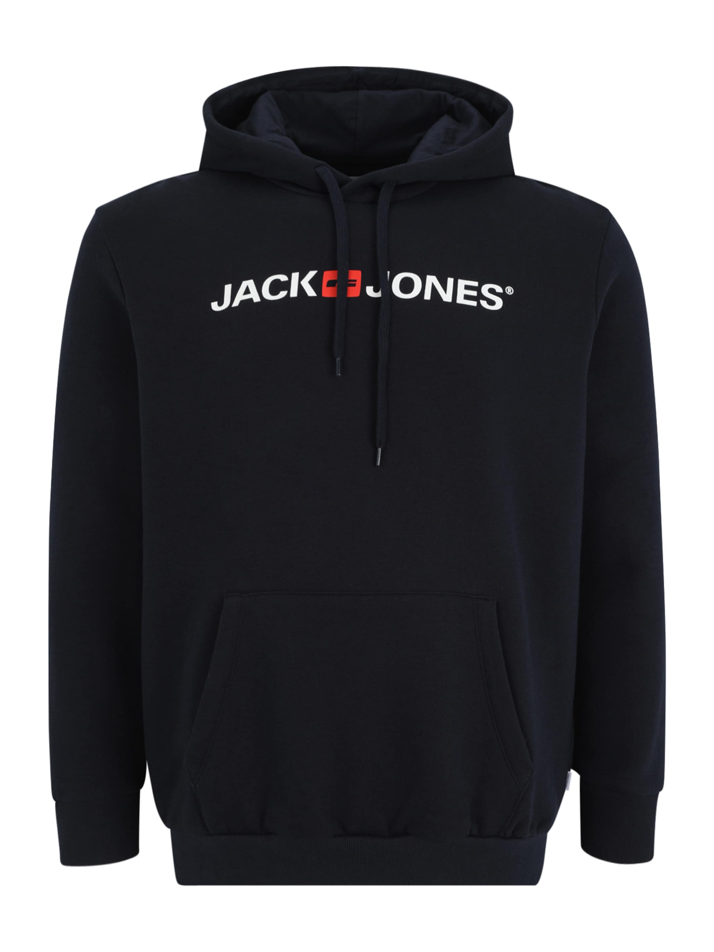 Jack & Jones Plus Sweatshirt in Blue: front