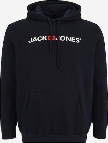 Jack & Jones Plus - Sudadera en azul: frente