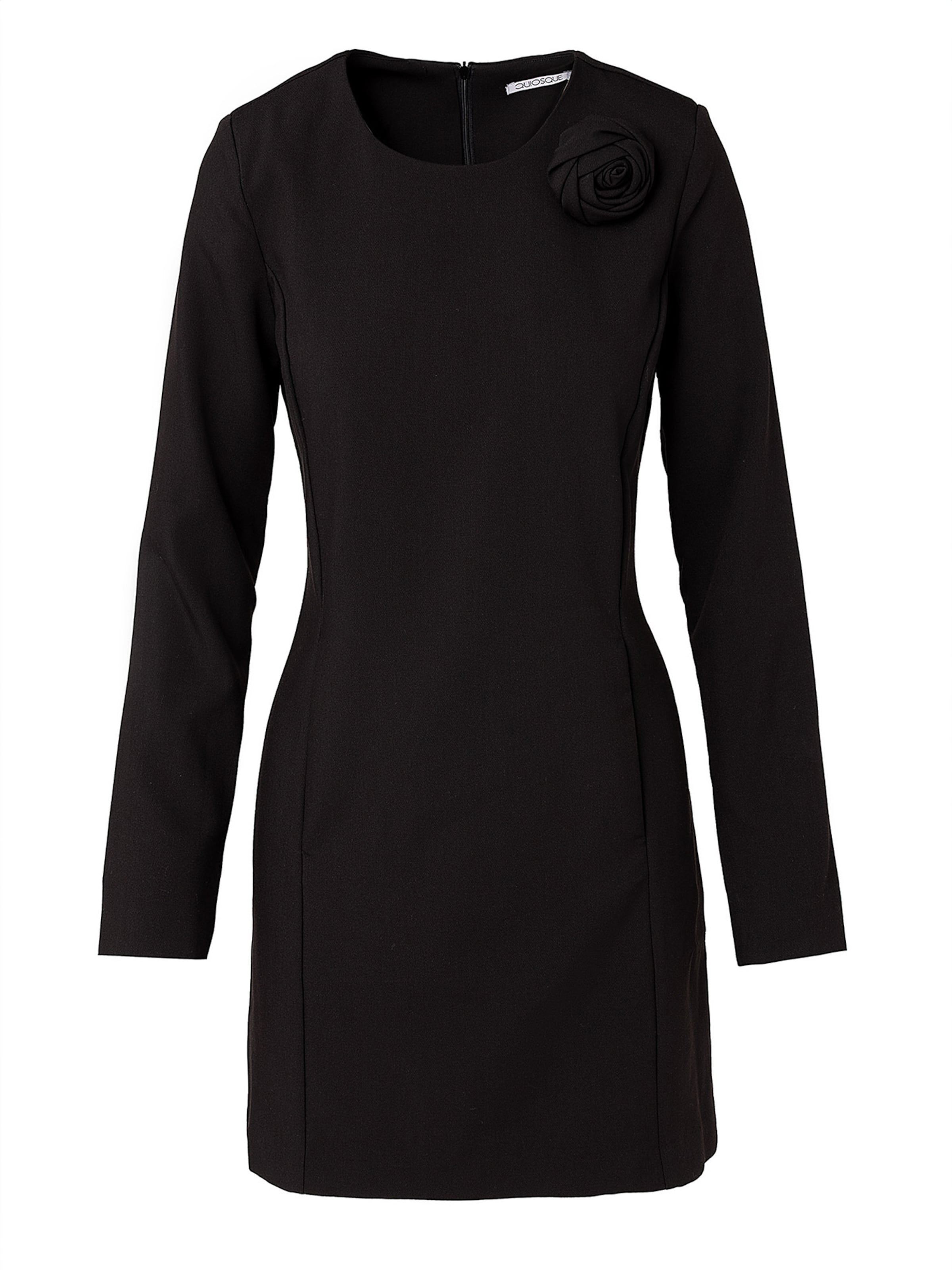 Quiosque Šaty '4TN009' - Čierna: predná strana