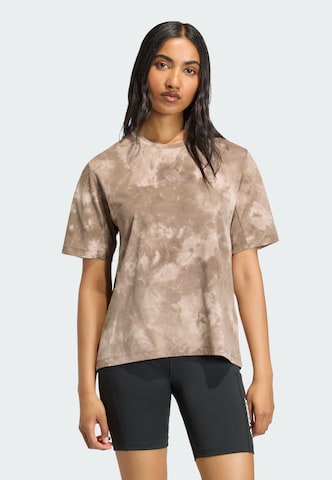 ADIDAS TERREX - Camiseta funcional en marrón