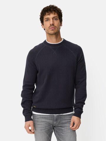 CAMEL ACTIVE Sweater in Blue: front