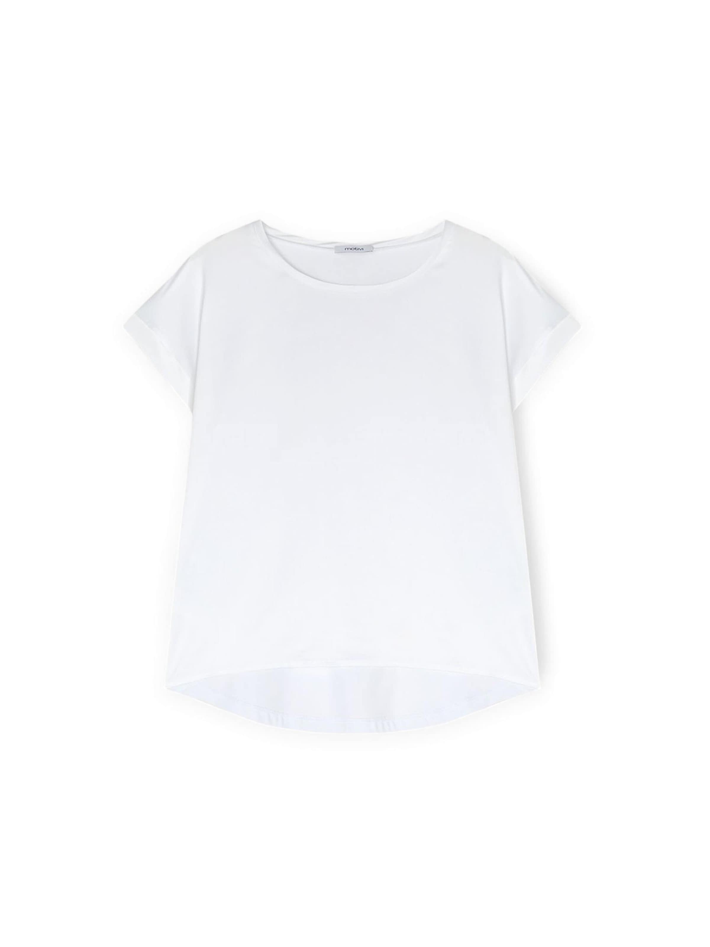 MOTIVI Top in Wit: voorkant