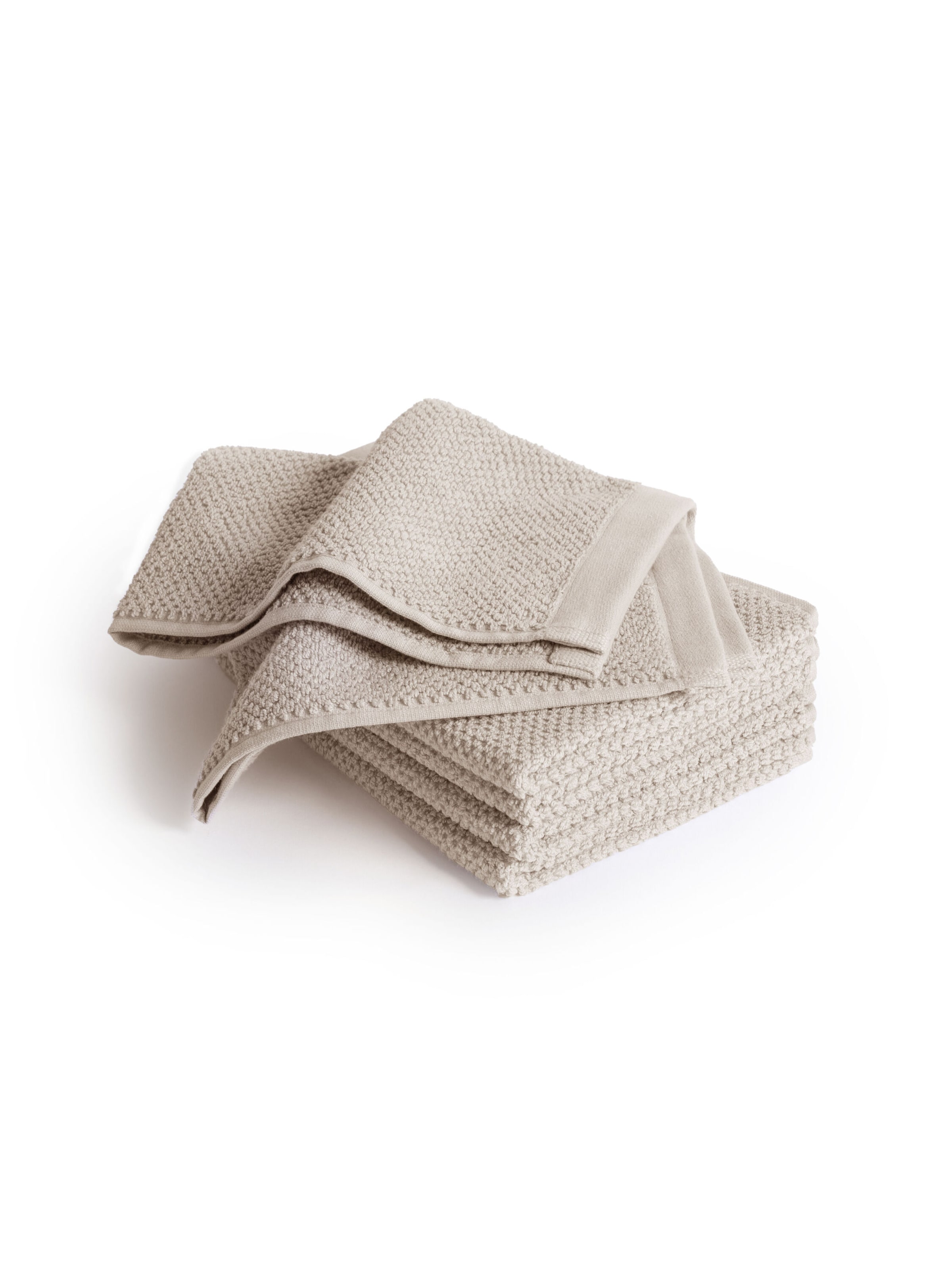 Serviette Herzbach home en beige