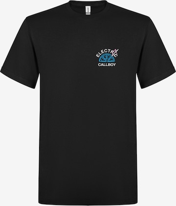 T-Shirt 'Electric Callboy Juice On Your Lips' Rockshirts en noir : devant