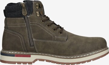 Dockers by Gerli Lace-Up Boots in Green