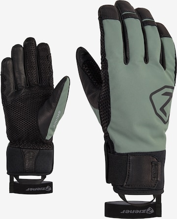 ZIENER Athletic Gloves 'GASPAR AS(R) PR' in Green: front