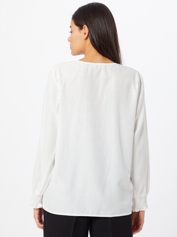 Cream Blouse 'Feng' in Wit