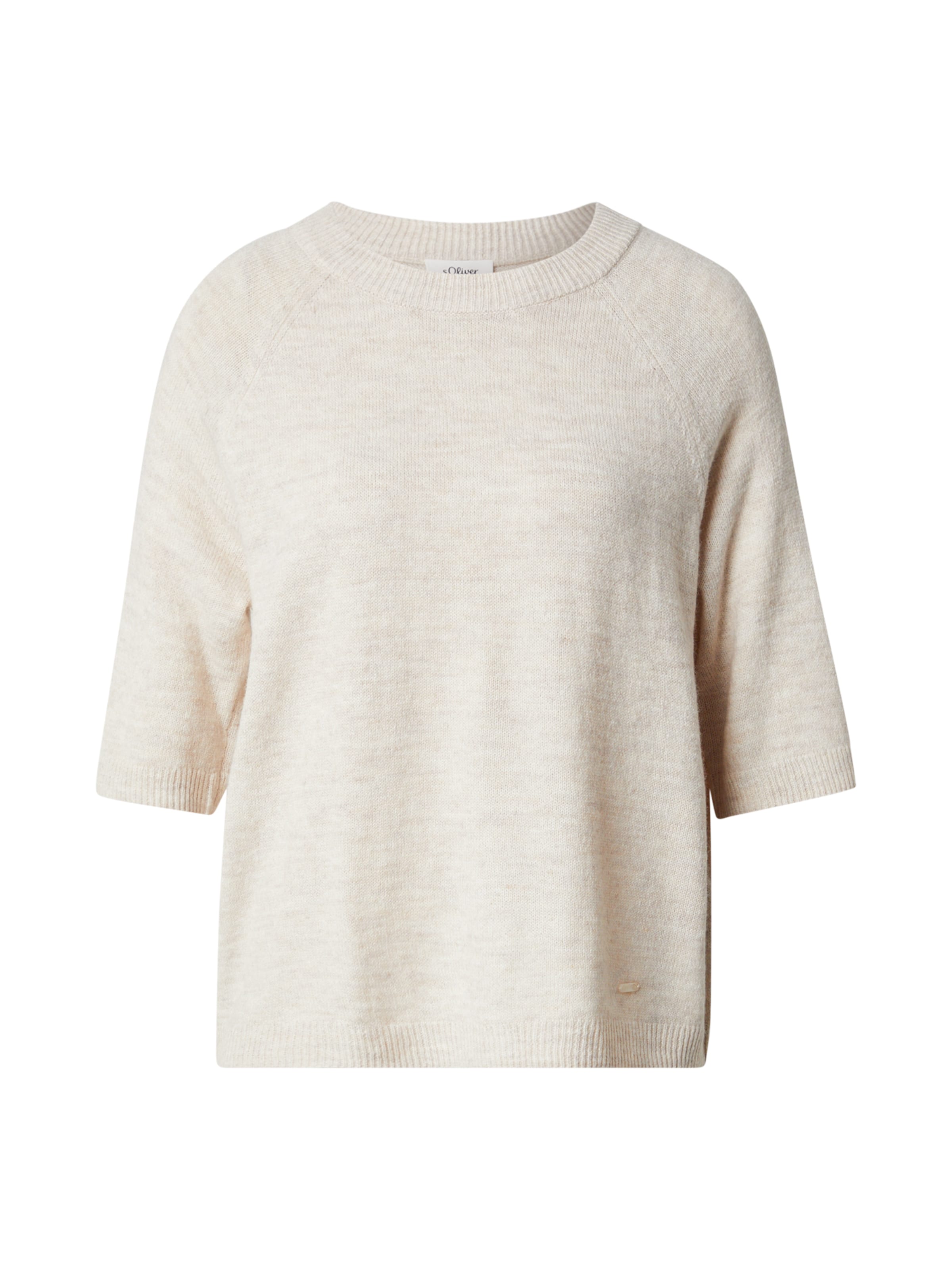 s.Oliver Pullover in Beige: Vorderseite