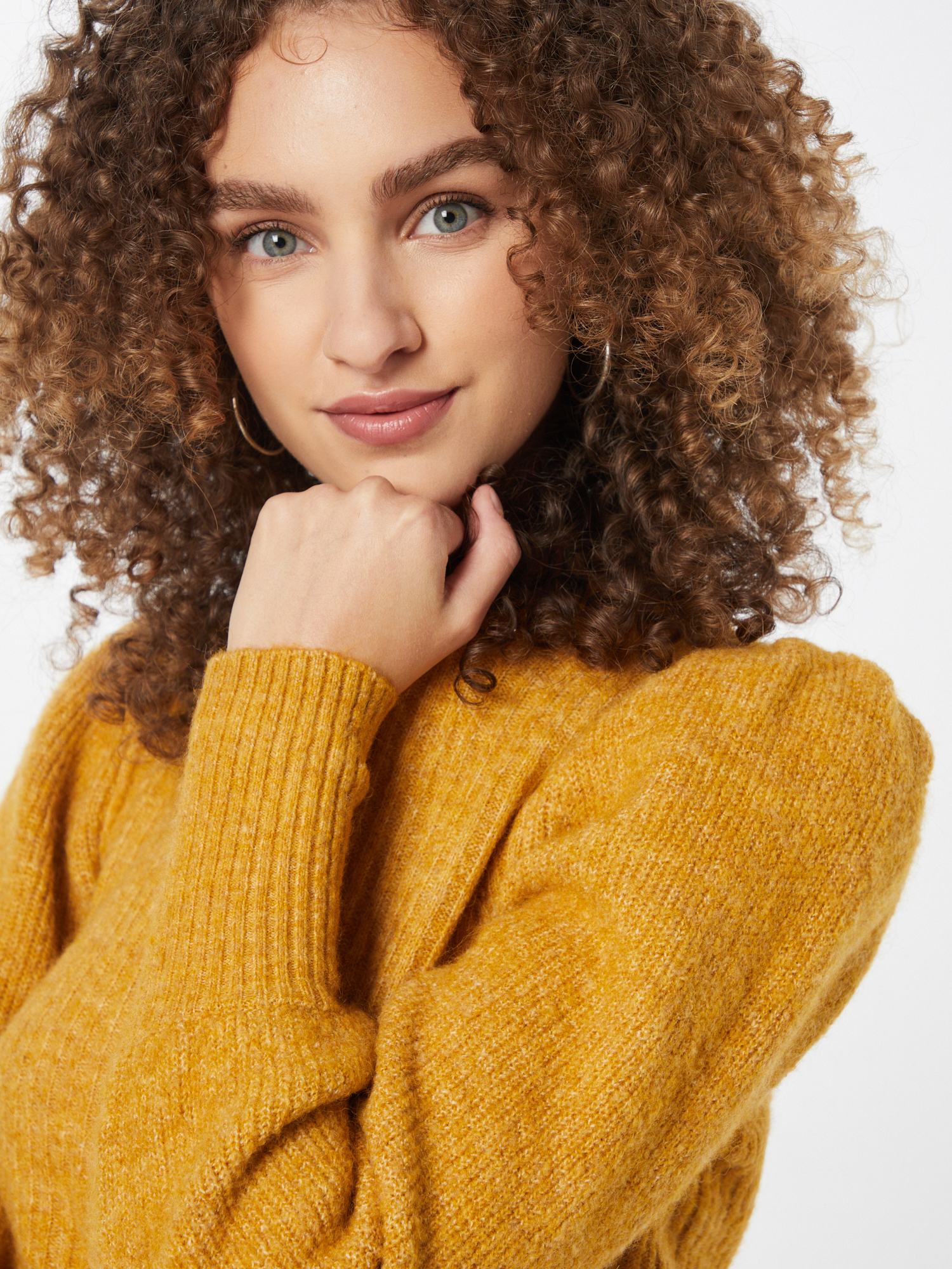 Odzież Swetry & dzianina VILA Sweter Vanna w kolorze Miodowym 