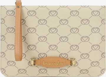 Braccialini - Bolso saco 'Monogram' en beige: frente