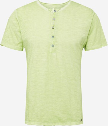 Key Largo Shirt 'LEMONADE' in Groen: voorkant