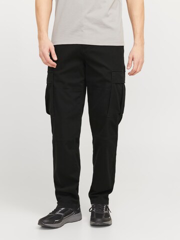 JACK & JONES Loosefit Kapsáče 'JPSTKane Jonnie' – černá: přední strana