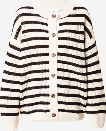 Cardigan 'HAVA' SISTERS POINT en beige : devant