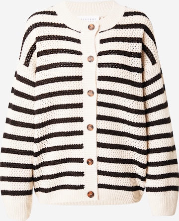 SISTERS POINT Knit Cardigan 'HAVA' in Beige: front