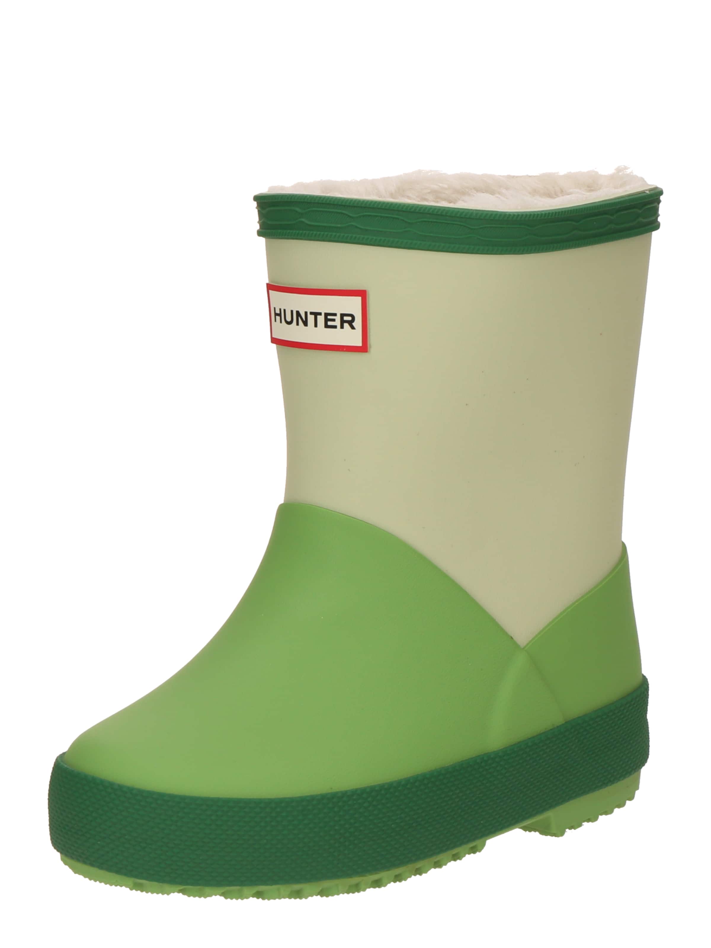 Stivale di gomma di HUNTER in verde: frontale