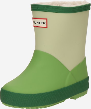 HUNTER - Botas de lluvia en verde: frente