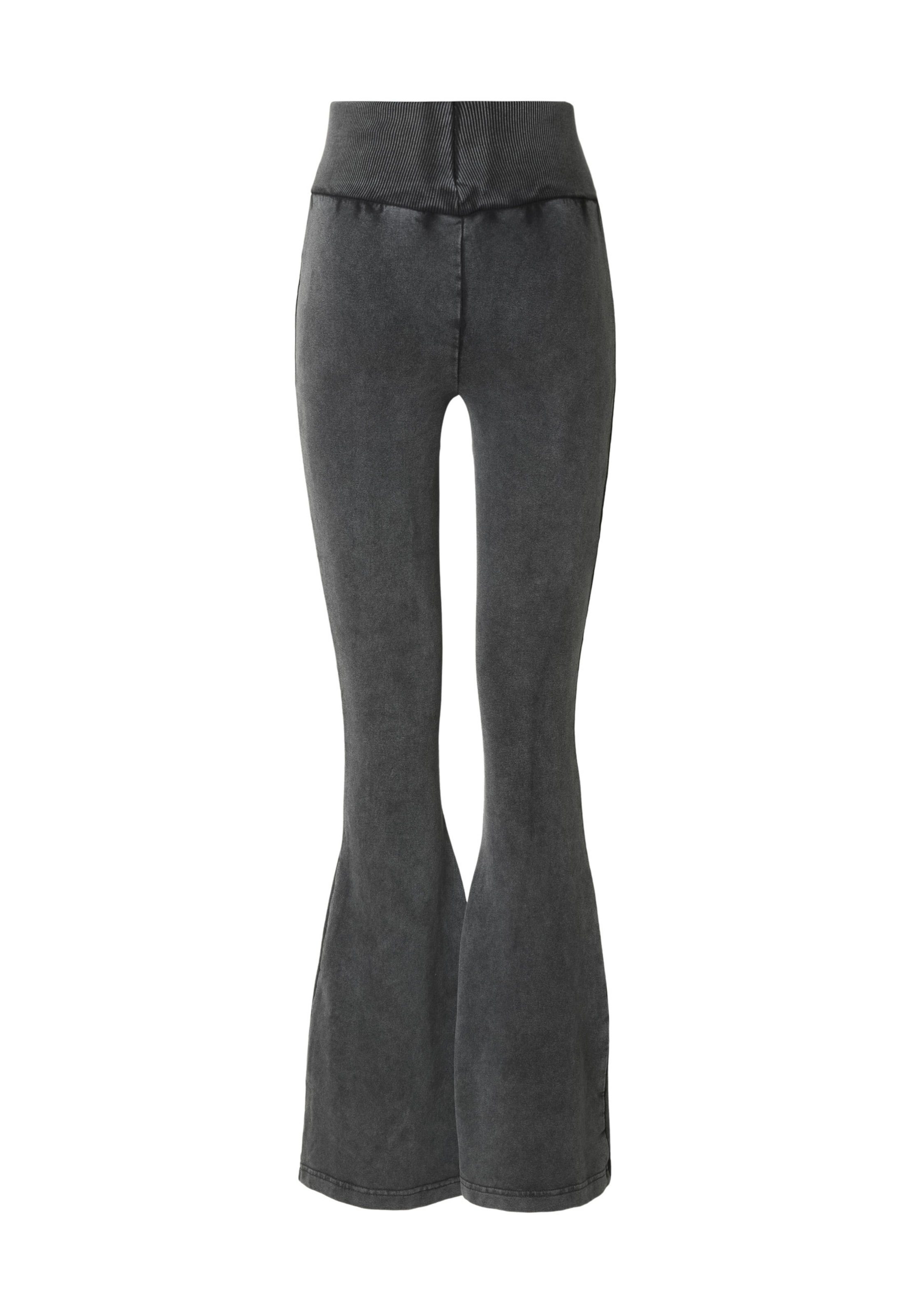 Felicious Flared Leggings in Grey