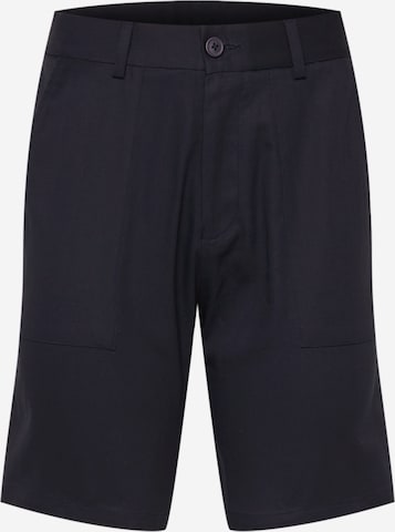 BURTON MENSWEAR LONDON Regular Chino in Blauw: voorkant