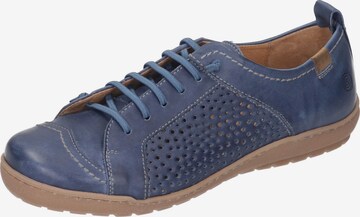 DR. BRINKMANN Lace-Up Shoes in Blue: front