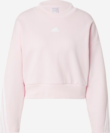 Sweat de sport 'Future Icons 3' ADIDAS SPORTSWEAR en rose : devant