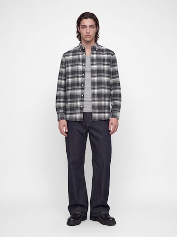 JACK & JONES Regular Fit Hemd in Grau