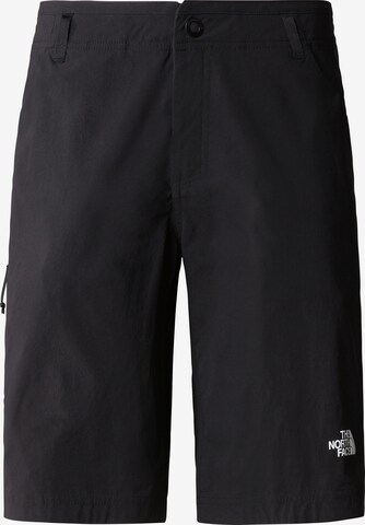 THE NORTH FACE Regular Athletic Pants 'EXPLORATION' in Black: front