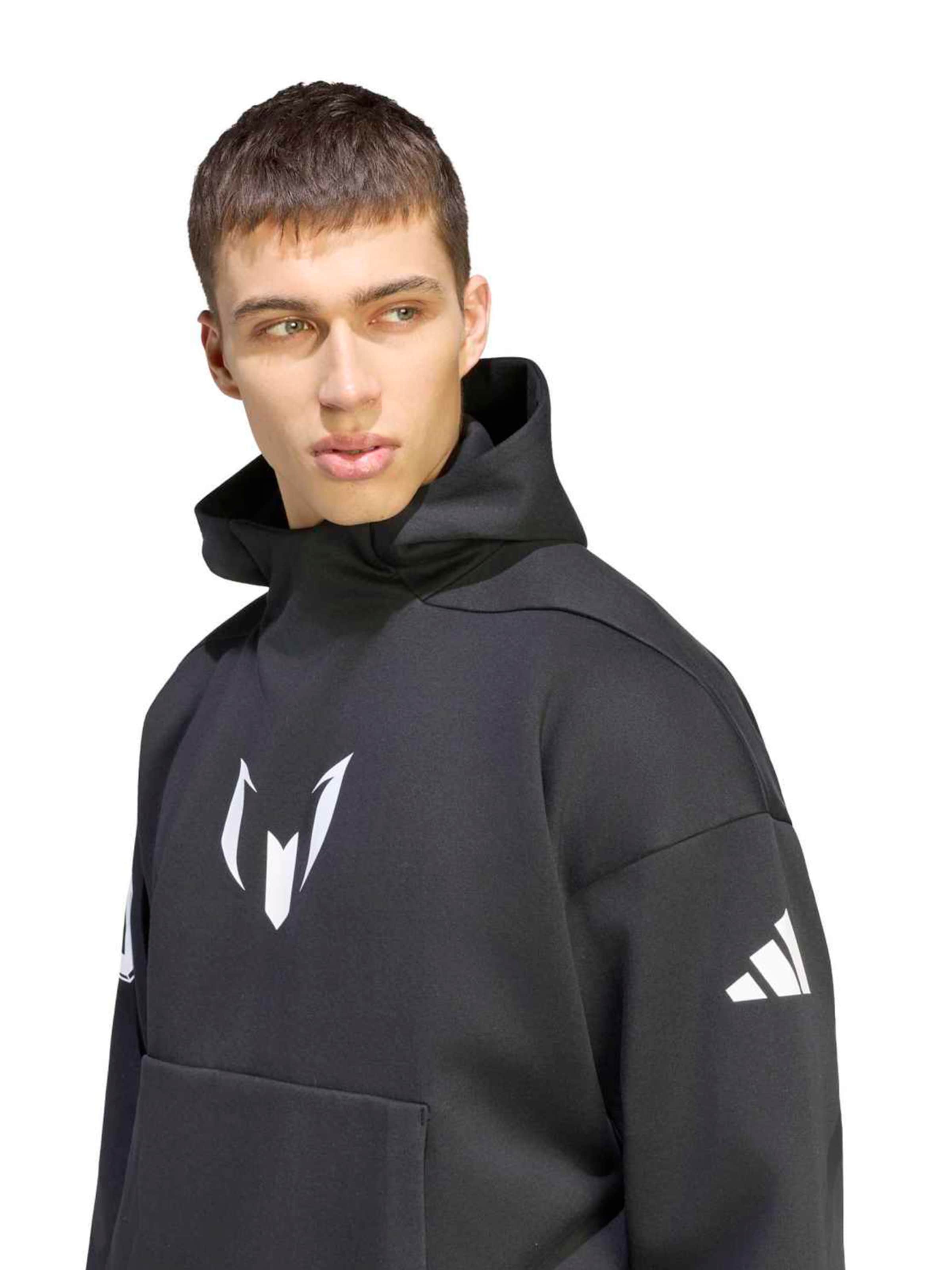 ADIDAS PERFORMANCE - Camiseta deportiva 'MESSI ZNE' en negro