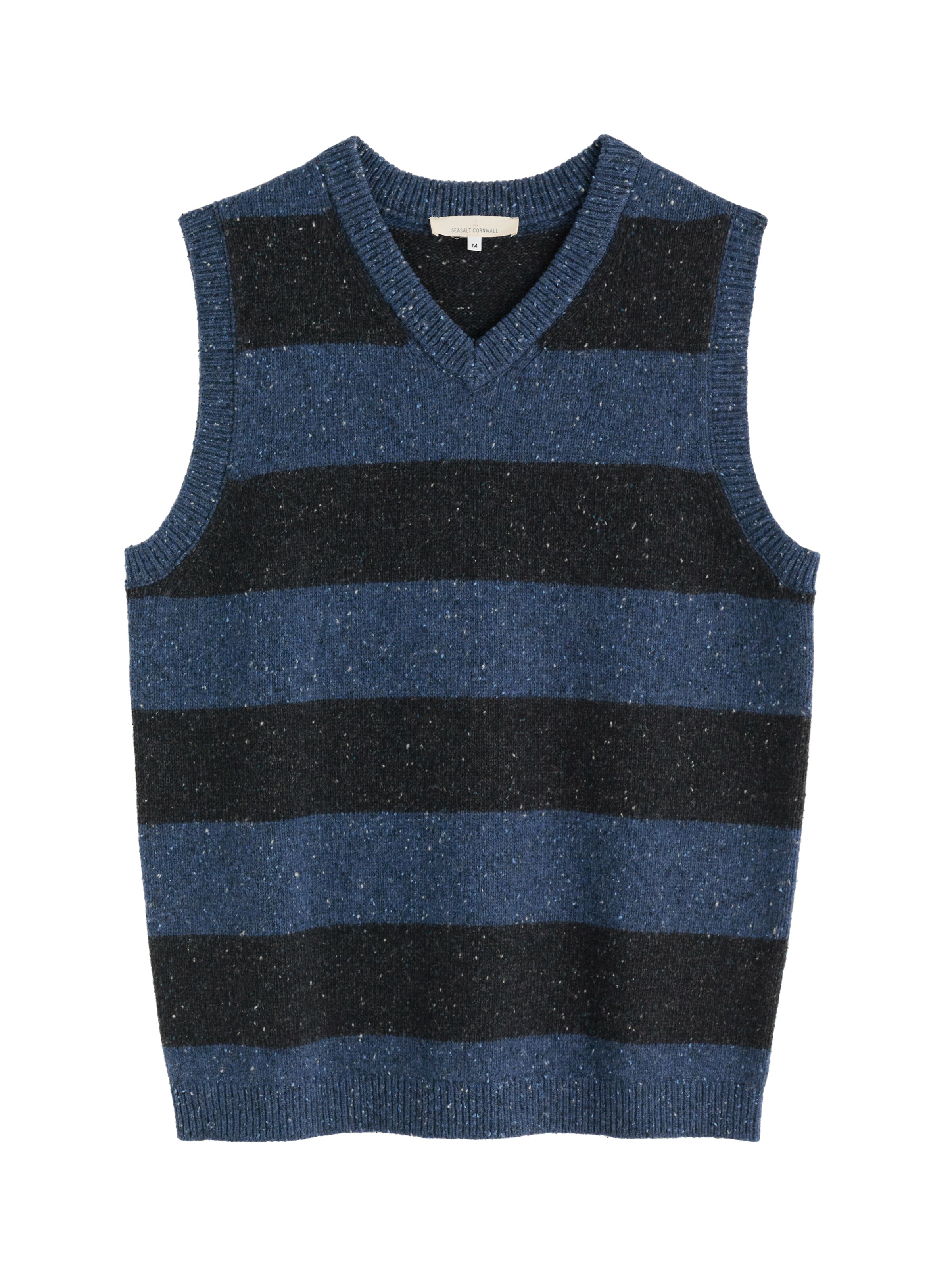 Gilet &#x27;Treknow&#x27; di Seasalt Cornwall in blu: frontale