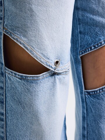 IT'S BASIC Loosefit Jeans 'LOOSE HIGH RISE JEANS' in Blauw
