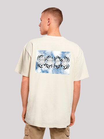 T-Shirt 'Wickie und die starken Männer Turn Your Head' F4NT4STIC en beige