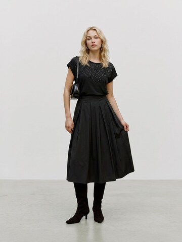 VERO MODA Shirt 'AVA' in Zwart