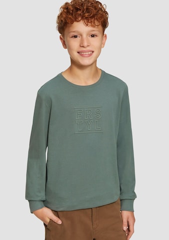 T-Shirt s.Oliver en vert : devant