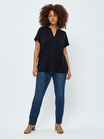 T-shirt 'Rosalinda' Peppercorn en noir