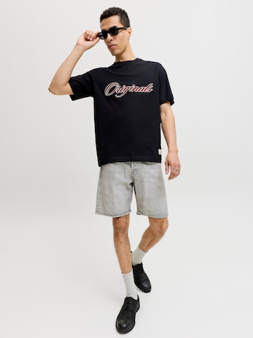 JACK & JONES Voľný strih Džínsy 'JJITony JJOriginal' - Sivá