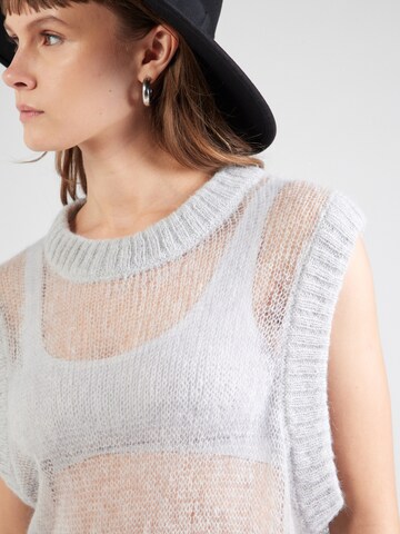 Tops en tricot TOPSHOP en gris