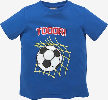 Kidsworld T-Shirt in Blau: Vorderseite