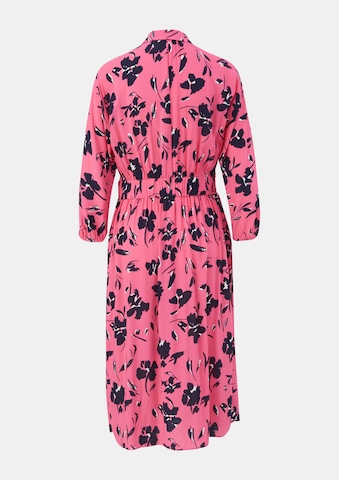 Robe-chemise comma casual identity en rose