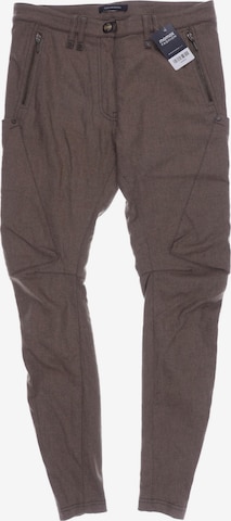 Plein Sud Pants in XL in Brown: front