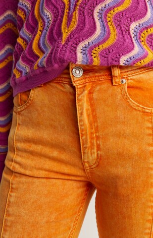 Scalpers Bootcut Jeans in Orange