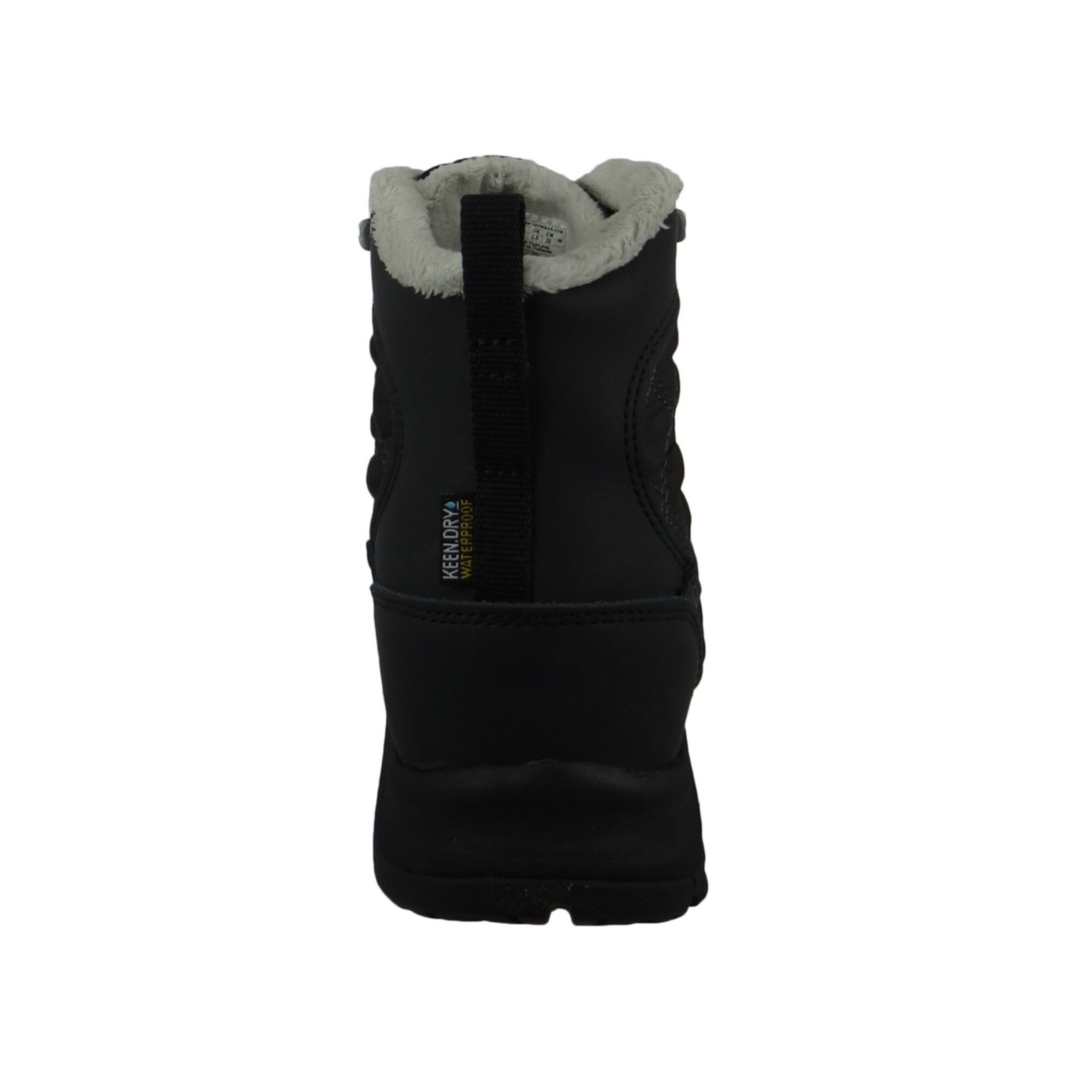 KEEN Schnürstiefel in Schwarz