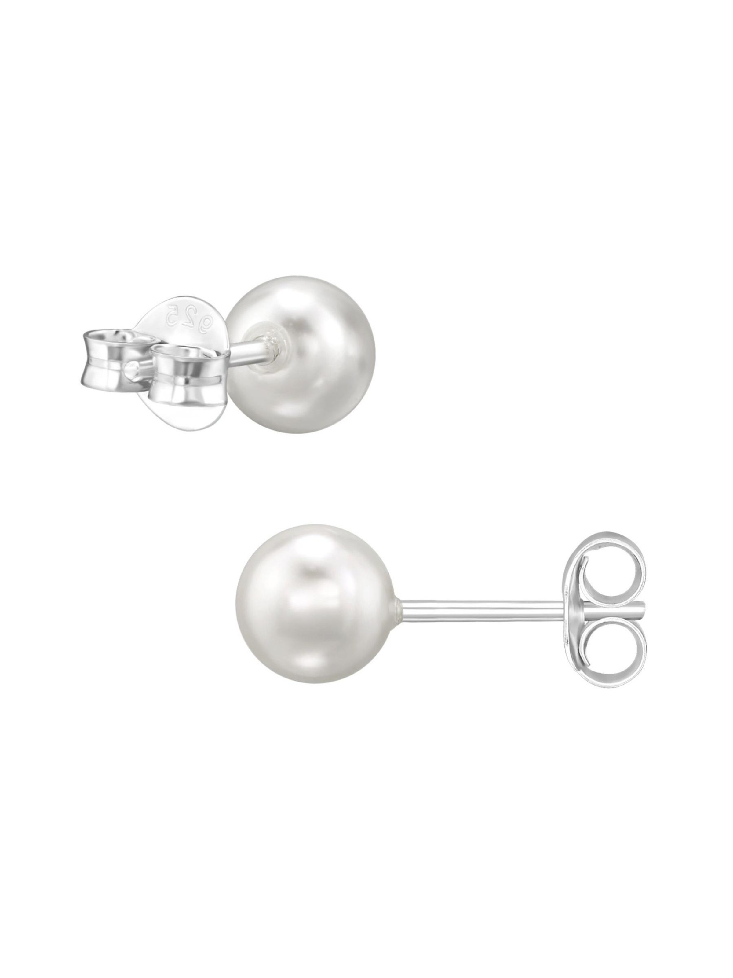 Maxte Earrings in White